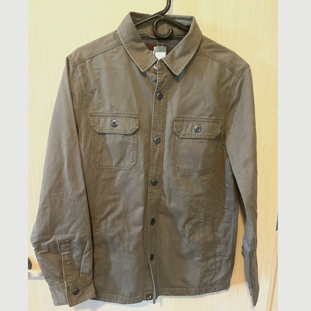Medium Alesbury Brown Military Shirt Jacket